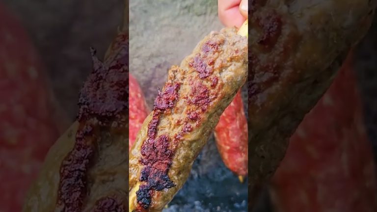Kebab Cooked In Nature #shorts