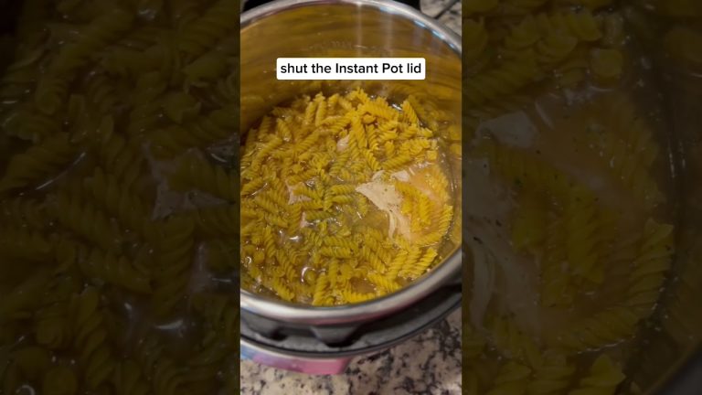 ✨EZ Meal Prep✨ Instant Pot Chicken Pasta #easyrecipe #instantpot #pasta #momlife