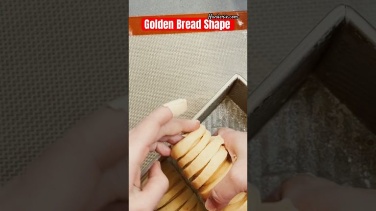 Bake Like a Pro: Master the Art of Shaping Golden Bread Loaves! #shaping #food #dough