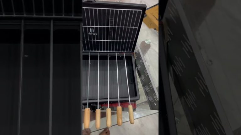 Portable Charcoal Barbeque Grill | Foldable BBQ #shorts