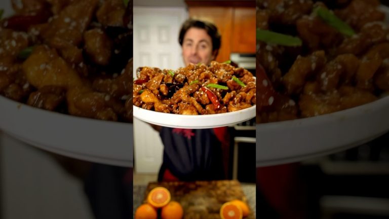 Orange Chicken (Chinese Recipe) 陈皮鸡 🍊🐓