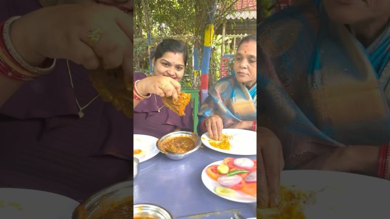 ଶାଶୁ ମା ଙ୍କୁ ହାତ ରେ ଖୁଆଇ ଦେଲି 🤗❤️#foodlover #ownvoice