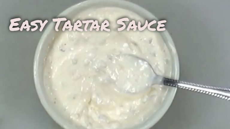 Easy Tartar Sauce Recipe | MOLCS Easy Recipes