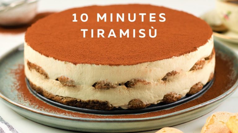 How To Make Tiramisu In 10 Minutes | Easy Tiramisu | Fuzz & Buzz