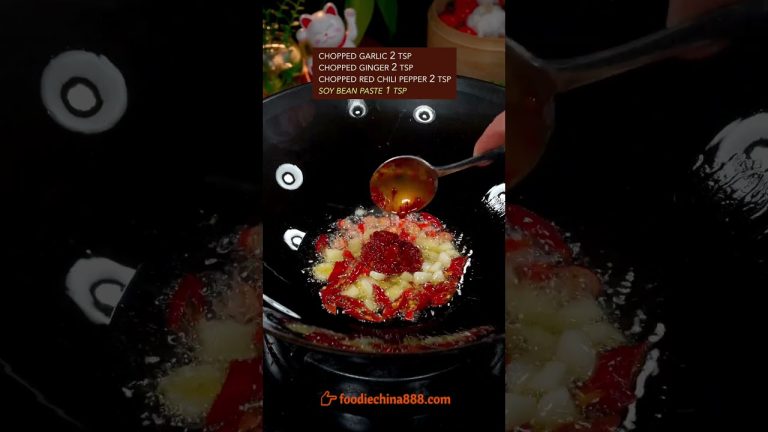 EASY SPICY STIR-FRIED SQUID RECIPE #recipe #cooking #chinesefood #squid #seafood #spicyfood