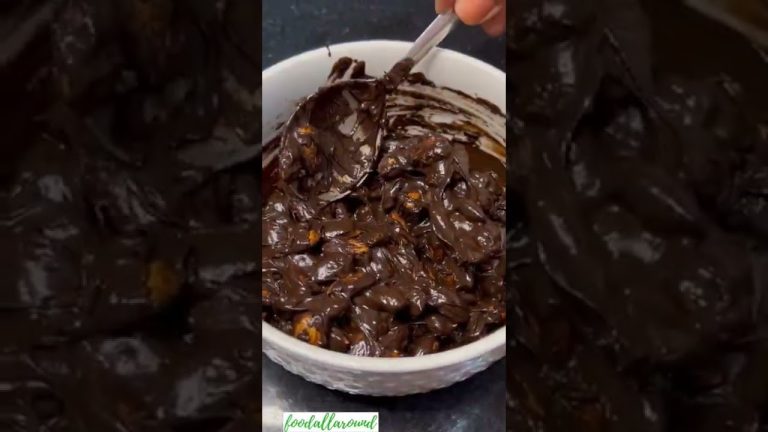 Mother’s Day special dessert with just 4 ingredients|Chocolate almond clusters|foodallaround