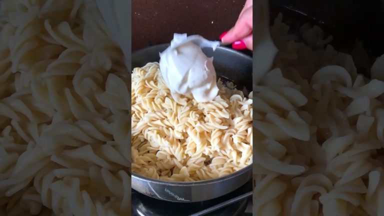 Easy beef stroganoff pasta bake | taste.com.au