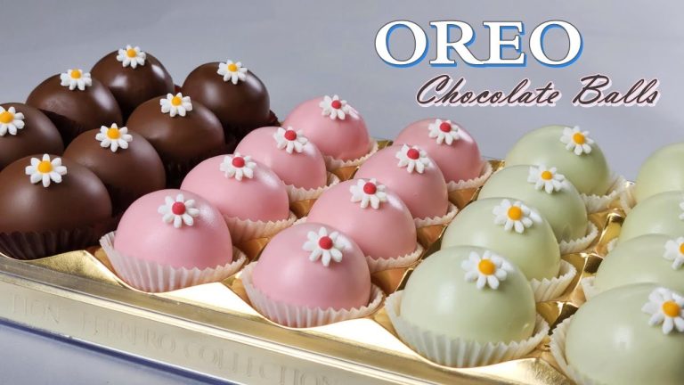 NO Bake 🎄 Christmas Dessert / OREO Balls Chocolate Recipe / 4-ingredients / 오레오 초코볼 만들기 /  Amazing