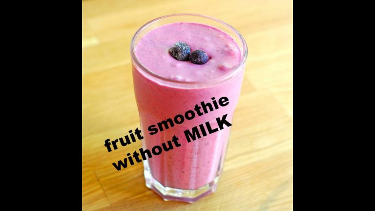 Fruit Smoothie WITHOUT MILK