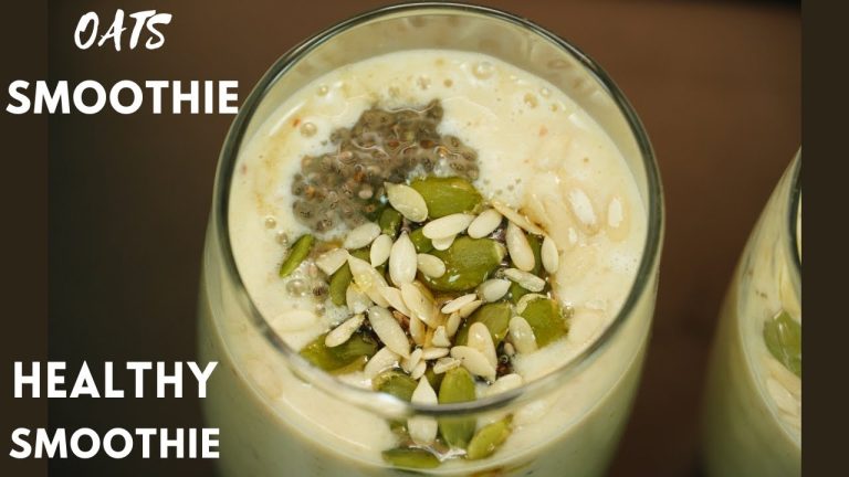 Healthy Oats Banana Smoothie | Oats Smoothie Recipe | Healthy Smoothie Recipe