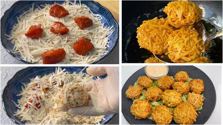 Crispy Thread Tandoori Chicken Bites – Make & Freeze Ramadan Special Recipe By cooking with sariya