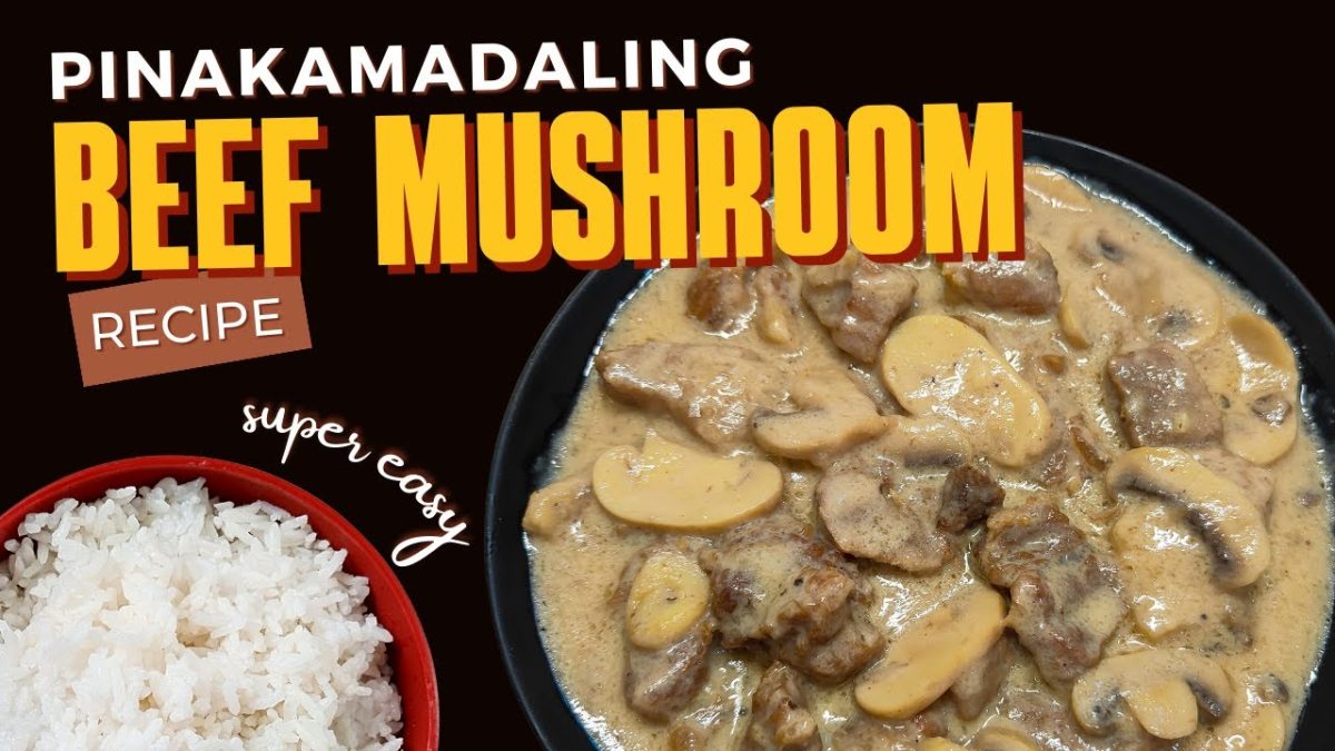 PINAKAMADALING BEEF & MUSHROOM RECIPE SA INTERNET | Pimp Ur Food | Tipsy D