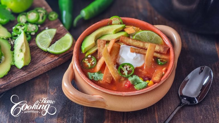 The Best Chicken Tortilla Soup – Easy and Quick Recipe