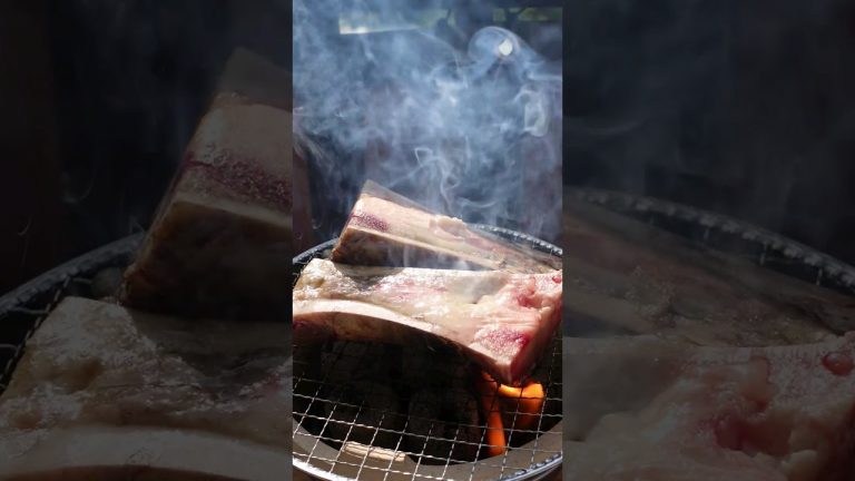 碳烤牛骨 #燒烤