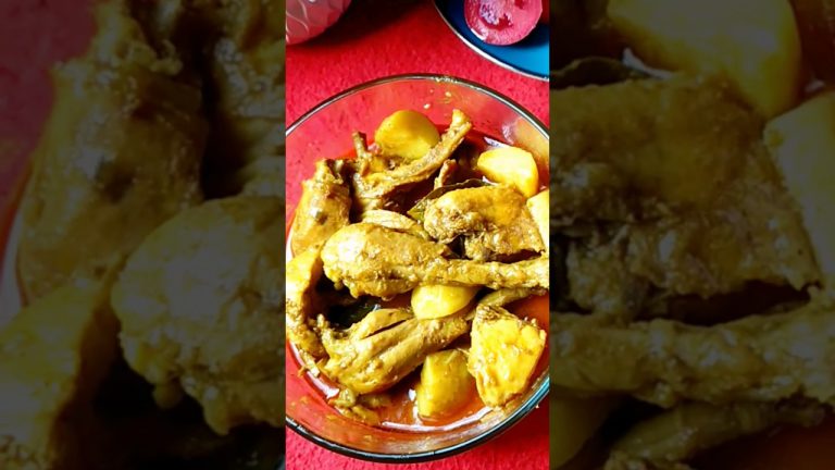 দেশীয় চিকেন রেসিপি জিরা ফ্লেভারে।FASTER HOME CHICKEN RECIPE || #chicken #chickencurry #shorts