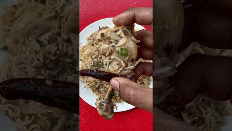 Dilphenk Dehati Pulao🍗: Recipe in Description #shorts #youtubeshorts #chickenpulao #chickenbiryani