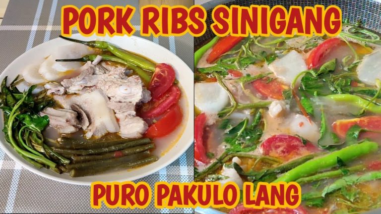 How to cook Pork Ribs Sinigang l Purong Sampalok