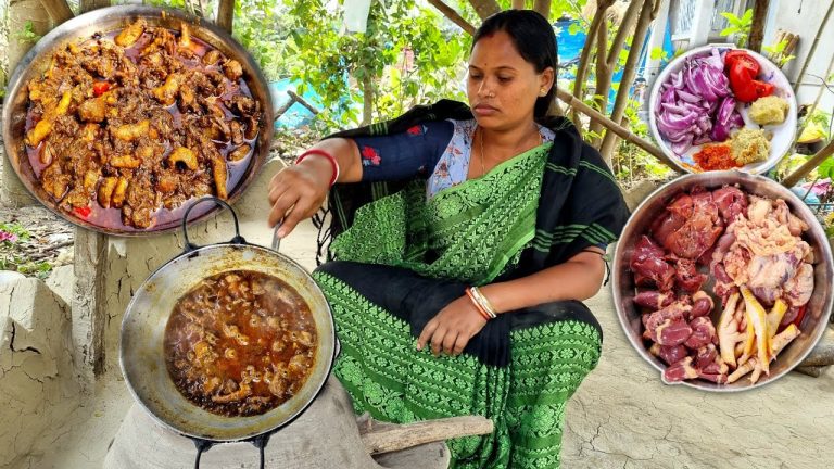 গিলে মেটে কষা রেসিপি | Chicken liver Gizzard Kosha recipe |🔥