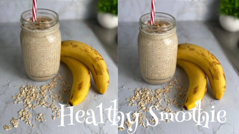 BANANA NUTRITIONAL SMOOTHIE / BREAKFAST SMOOTHIE