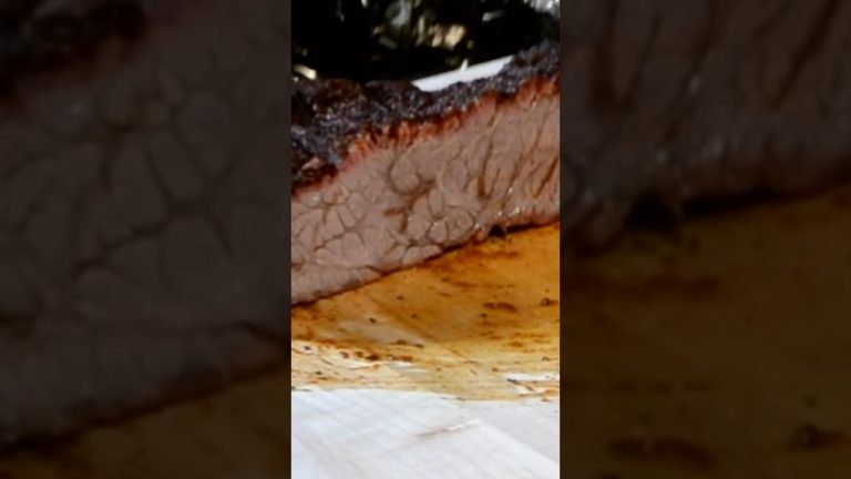 Beautiful Brisket Point Slicing #beef #bbq #brisket