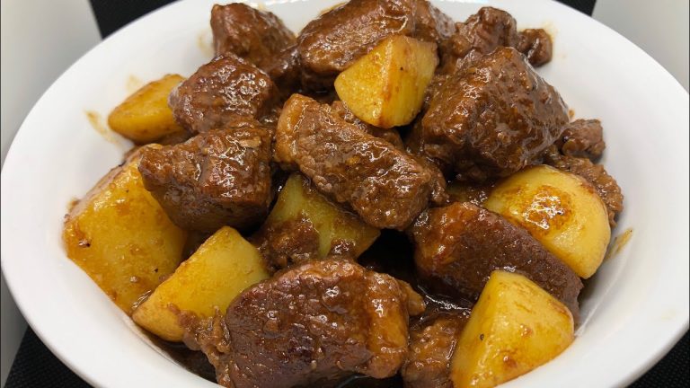ITO PALA ANG MASARAP LUTO NG BAKA, TAOB NA NAMAN ISANG PLATONG KANIN ! BEEF ADOBO RECIPE