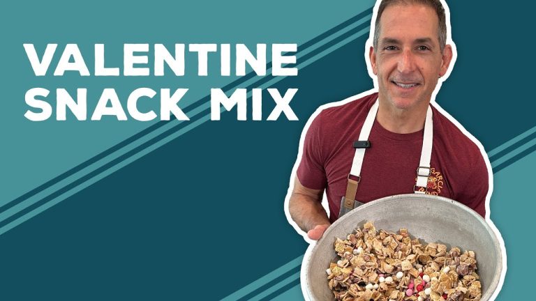 Love & Best Dishes: Valentine Snack Mix Recipe | Valentine's Day Desserts