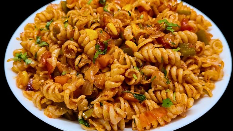 குட்டீஸ்க்கு இப்படி பாஸ்தா செஞ்சு குடுத்தா ரொம்ப விரும்பி சாப்பிடுவாங்க | Indian Style Pasta Recipe