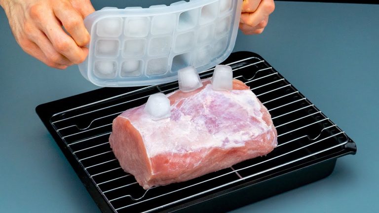 Few people know this secret. Here's how you make the most delicious meat