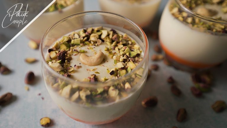 😋 মাহলাবিয়া-  খুবই সহজ এরাবিয়ান ডেসার্ট রেসিপি 🍨 || Mahalabia – A Middle Eastern Dessert Recipe 😍