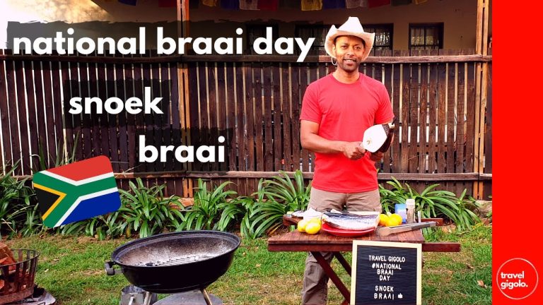 National Braai Day – How to Braai Snoek (South Africa Heritage Day Recipes)