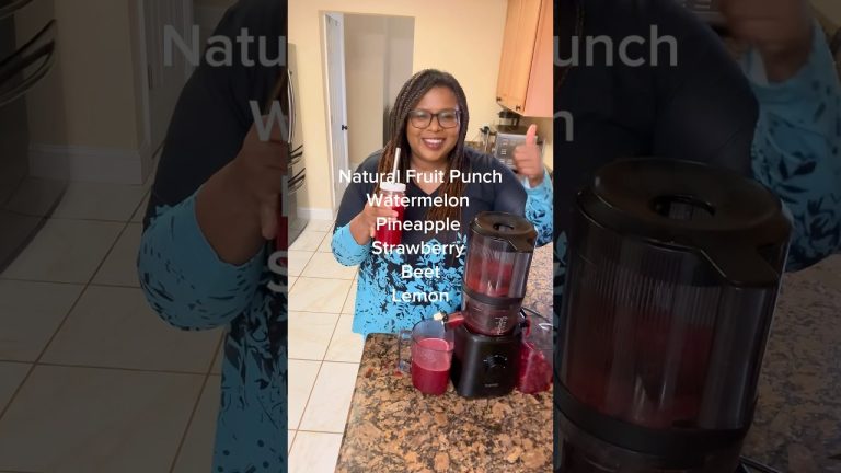Unlock the Secret to Homemade Natural Fruit Punch #shortsvideo #shorts