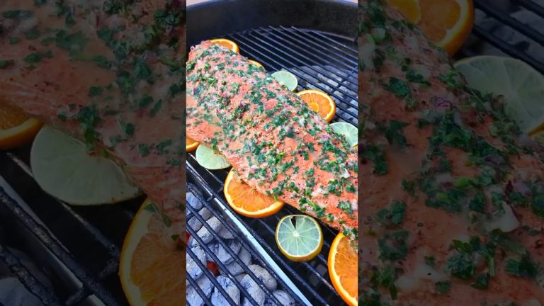 Best way to grill salmon #shorts