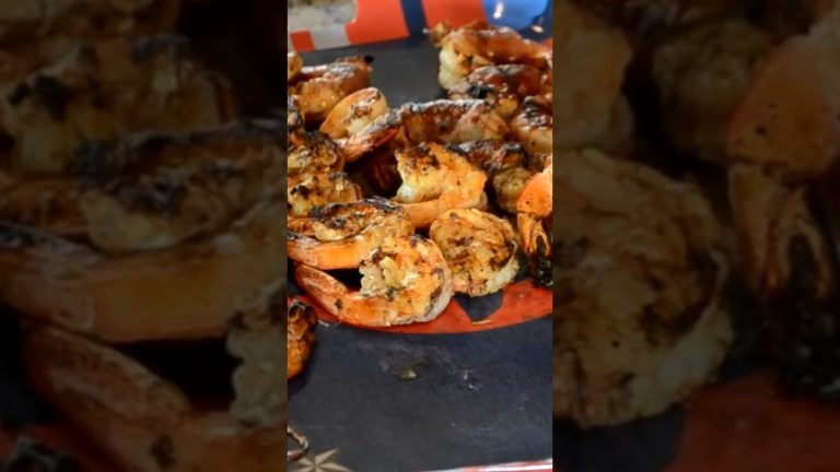 How To Know Shrimp Is Cooked. #grill #shrimp #skewers