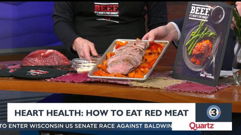 Heart-healthy beef recipes from the Wisconsin Beef Council