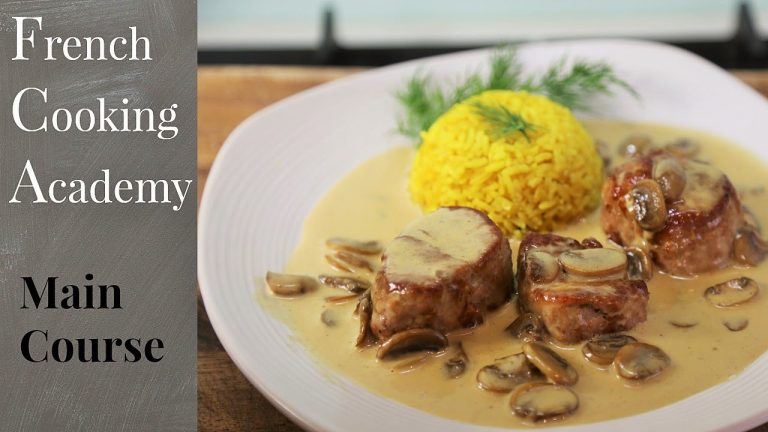 Pork Medallions with Creamy Mushroom and Port Sauce – Easy Step-by-Step Recipe Tutorial