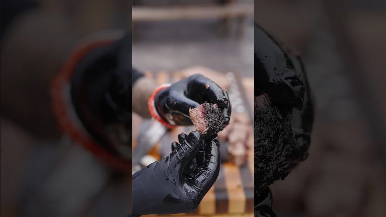 American Wagyu Brisket using the butcher paper method. #brisket #burntends #bbq #tftibbq