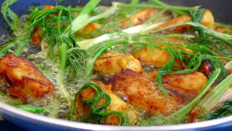 Hanoi Tumeric Fish with Dill – Cha Ca La Vong | Helen's Recipes