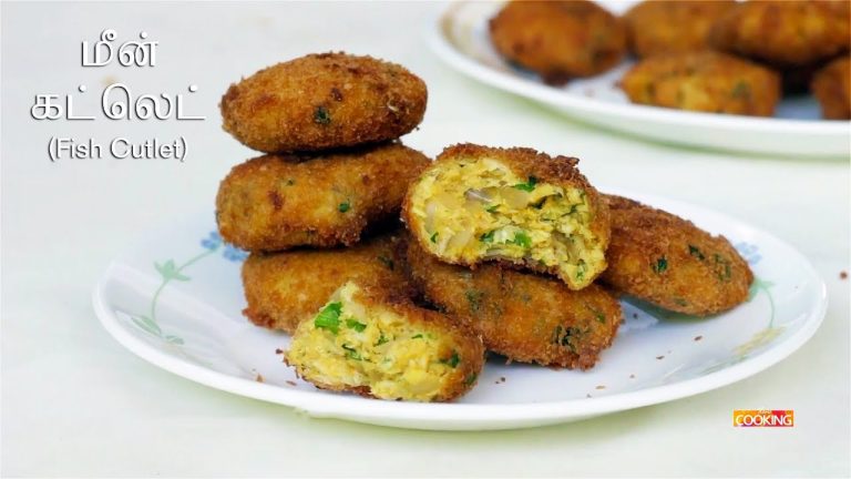 Fish Cutlet Recipe in Tamil | மீன் கட்லெட் | Fish Recipes
