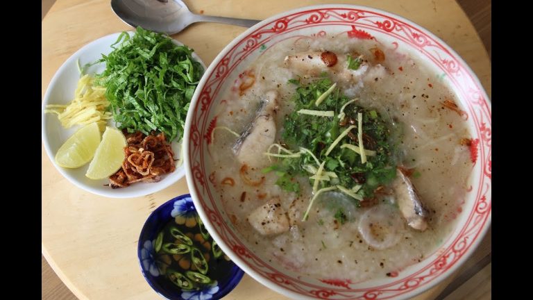 FISH RICE PORRIDGE – CHÁO CÁ | Helen's Recipes