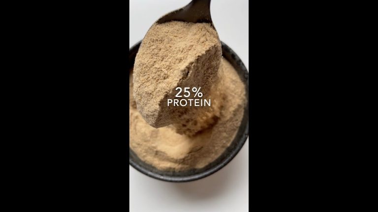 25% Whole Food Plant-Based Protein Powder 🤯 vegan recipes