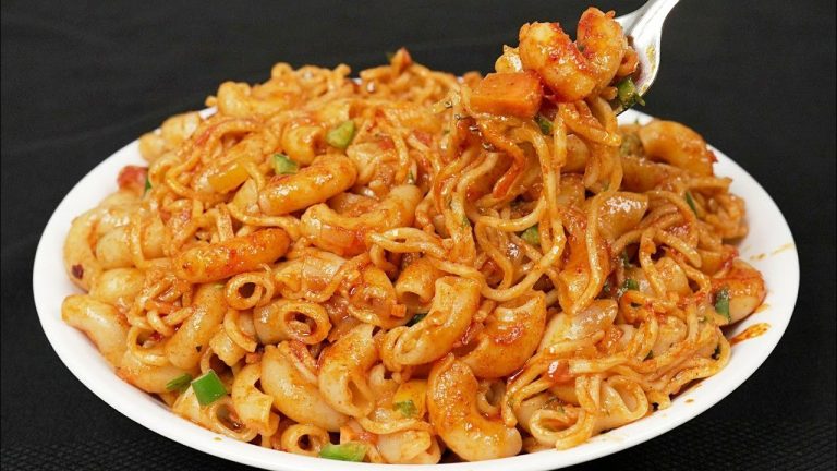 Tasty Maggi Macaroni Fusion | Ultimate Maggi Macaroni Pasta Recipe | Quick & Tasty|