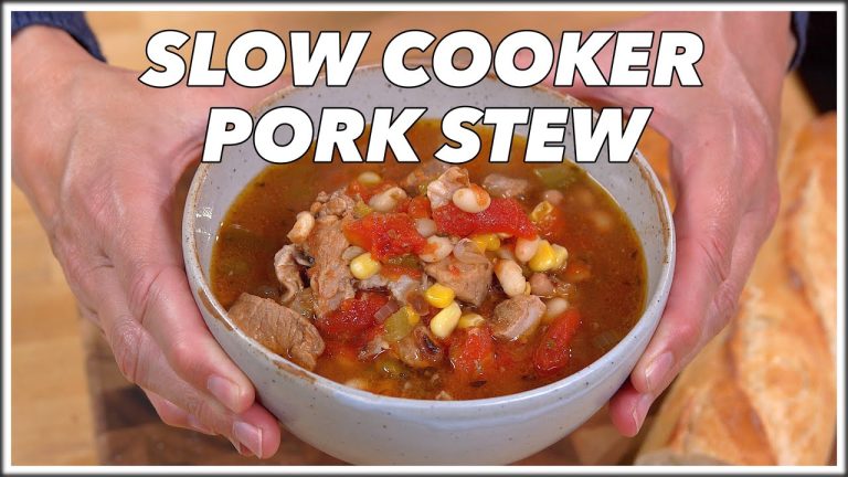 Bargain Bin Slow Cooker Pork Stew Recipe – Glen And Friends Cooking