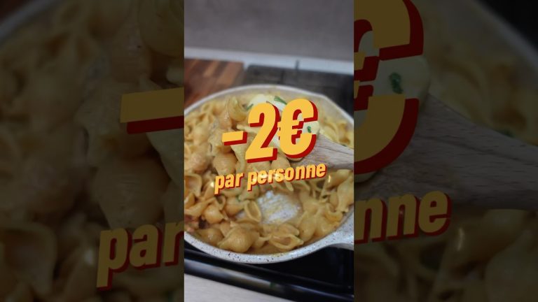 Recette pour -2€ (par personne) !! 🤤 #recettepetitbudget #recettepascher #pascher #petitbudget