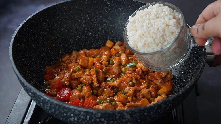 Cook chicken and rice this way, the result is amazing and delicious! Easy and Quick Recipe.