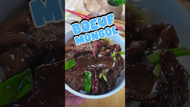 Bœuf Mongol 🥢👌