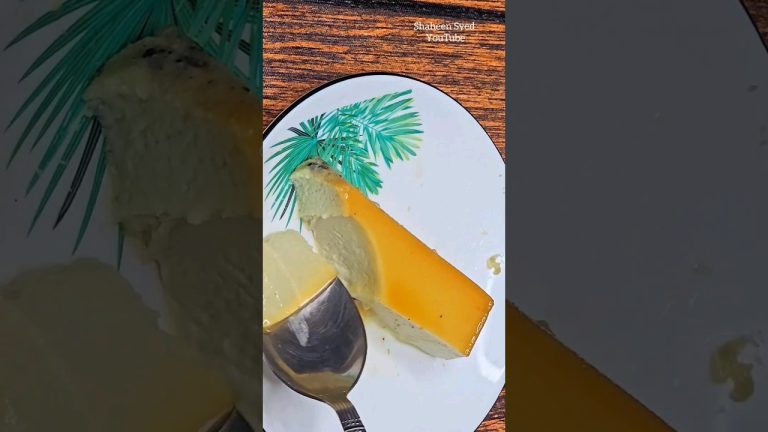 easy dessert flan recipe #flan #dessert #dessertrecipes #pudding #ytshorts #viral #sweetrecipe