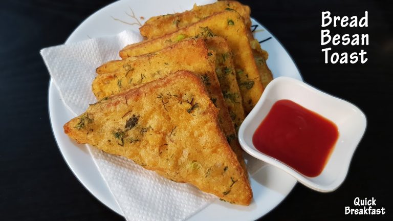 Quick & Easy yet tasty Breakfast & Snack  recipe || Bread Besan Toast