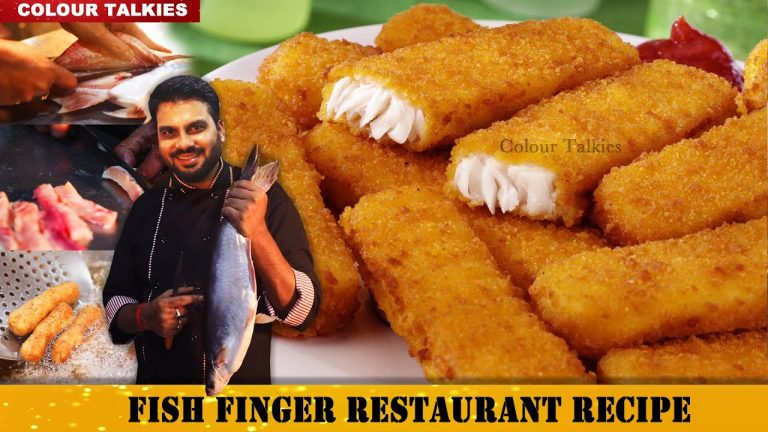 Easy FISH FINGER Recipe in Kannada make it at home like restaurant | Crispy Fish Finger | Sea food |