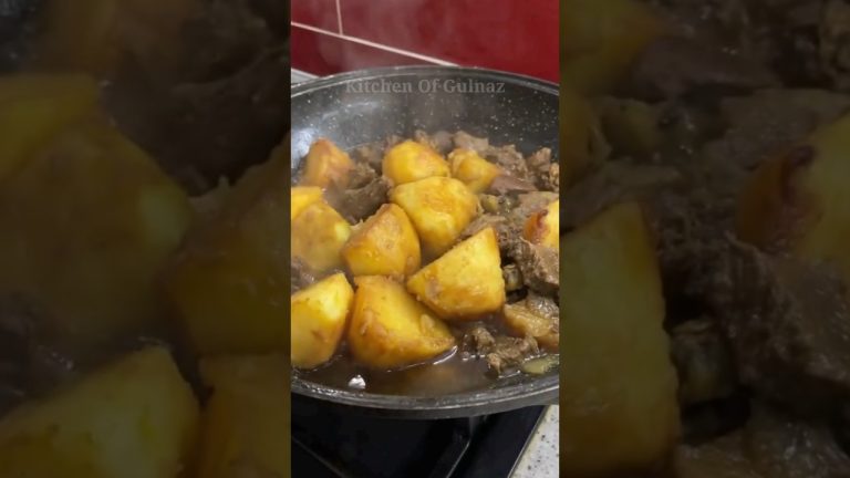 Beef Potatoes Yummy Recipes #kitchenofgulnaz #shorts #viralvideo #trendingshorts @MrBeast