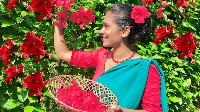 Nature gifted seasonal red 🌺 & fruits for all dishes | Hot & Sweet  Pomelo & Chow Chow recipes